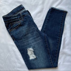 Cat & Jack Girls Skinny Jeans with Lace Patches